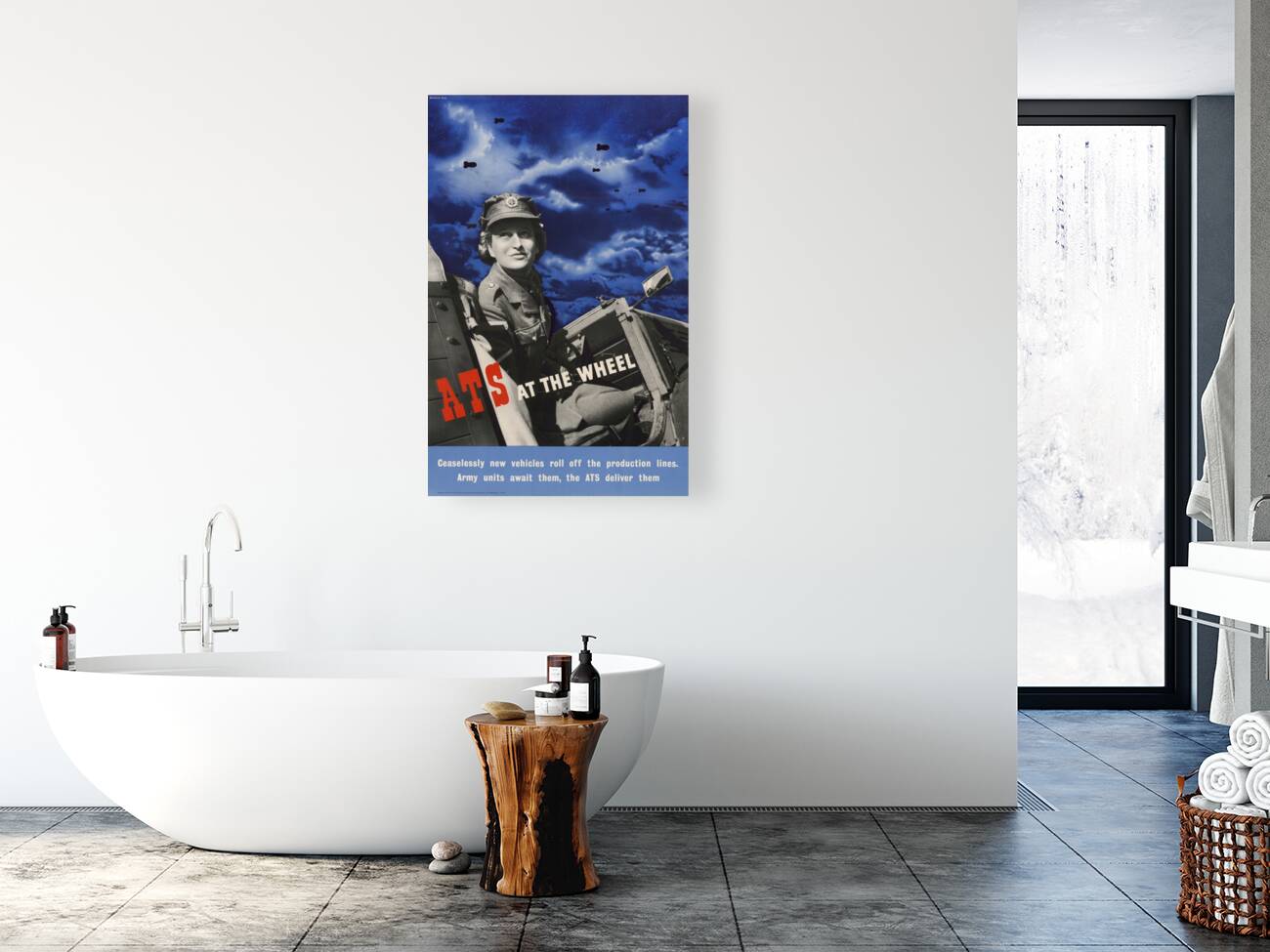 ATS at the Wheel Reproduction