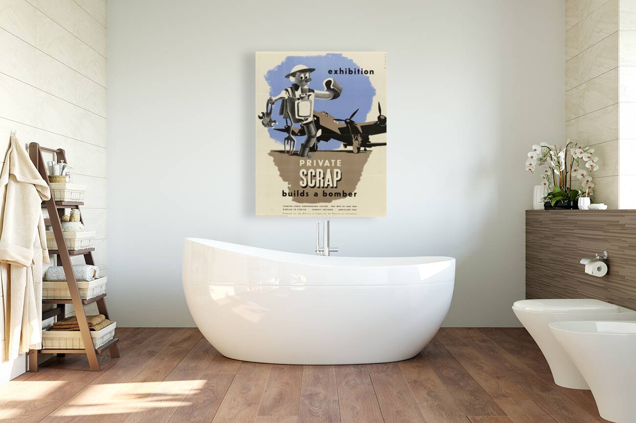 Private Scrap Builds a Bomber Reproduction