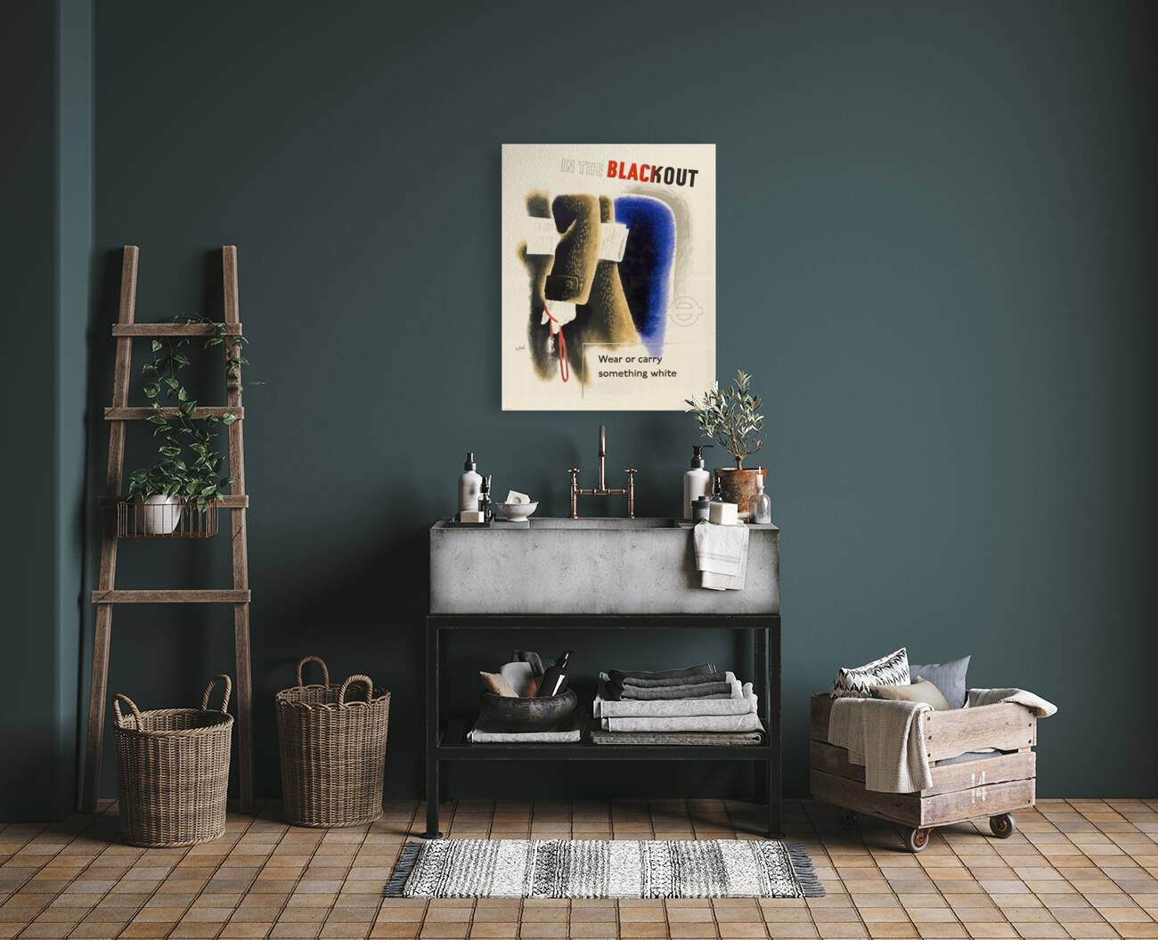 In the Blackout – Wear or Carry Something White Reproduction