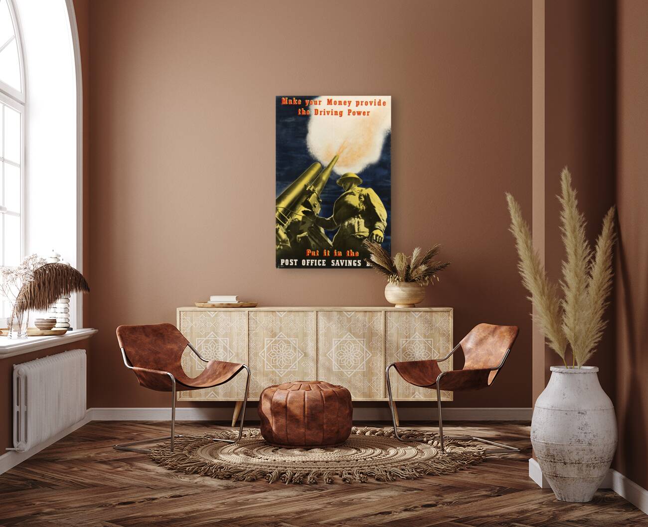 Make Your Money Provide the Driving Power – Put it in the Post Office Savings Bank Reproduction