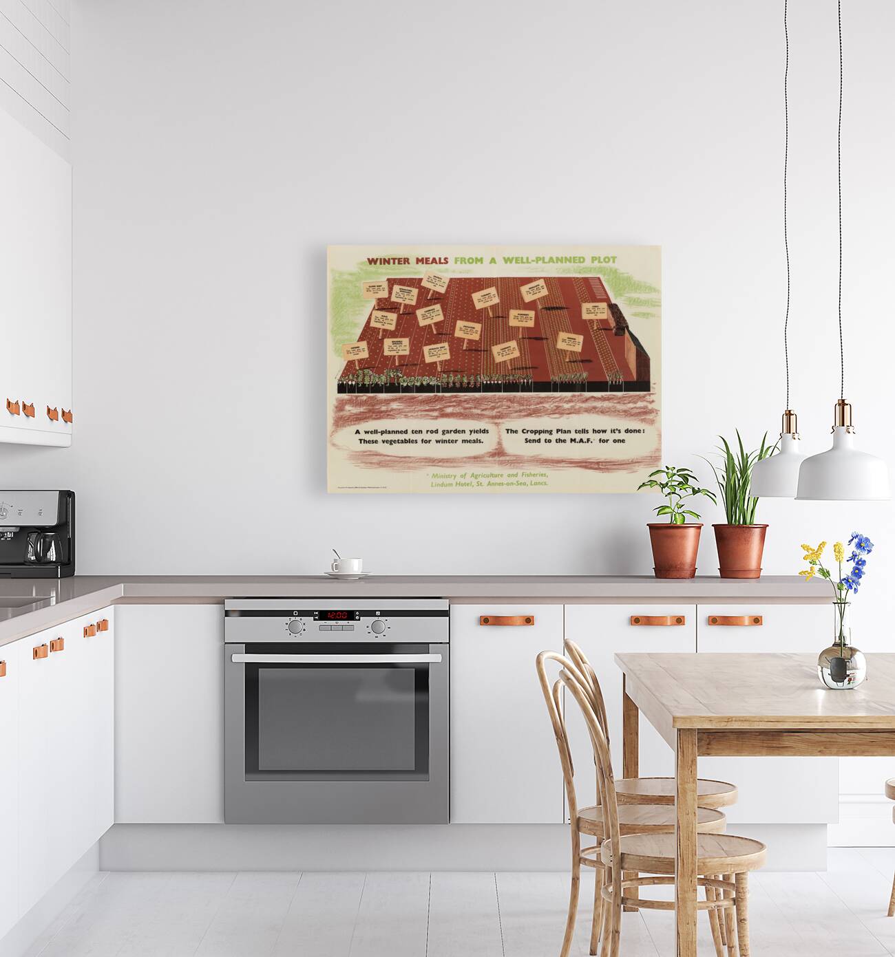 Winter Meals from a Well-Planned Plot Reproduction