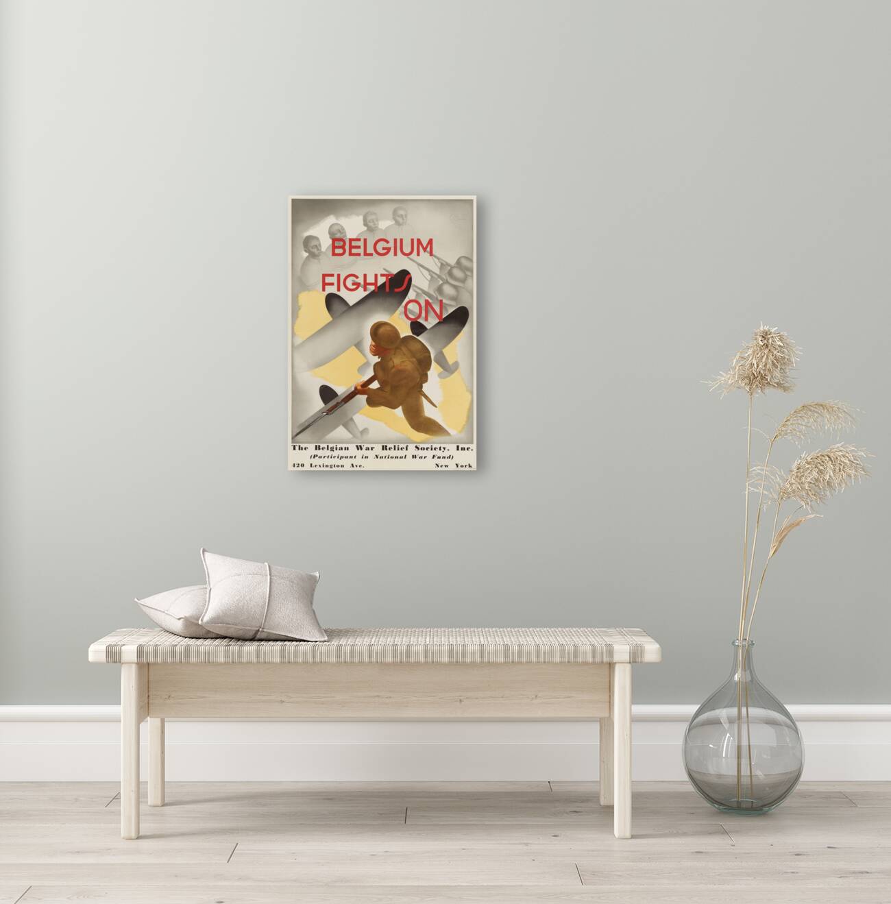 Belgium Sails for Victory Reproduction