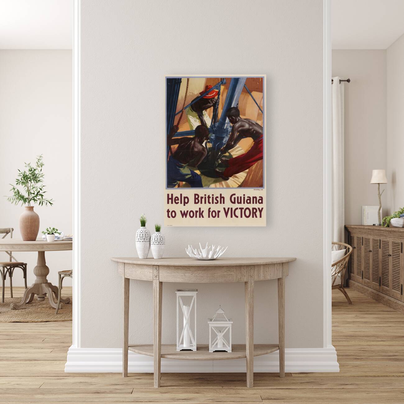 Help British Guiana to Work for Victory  Reproduction