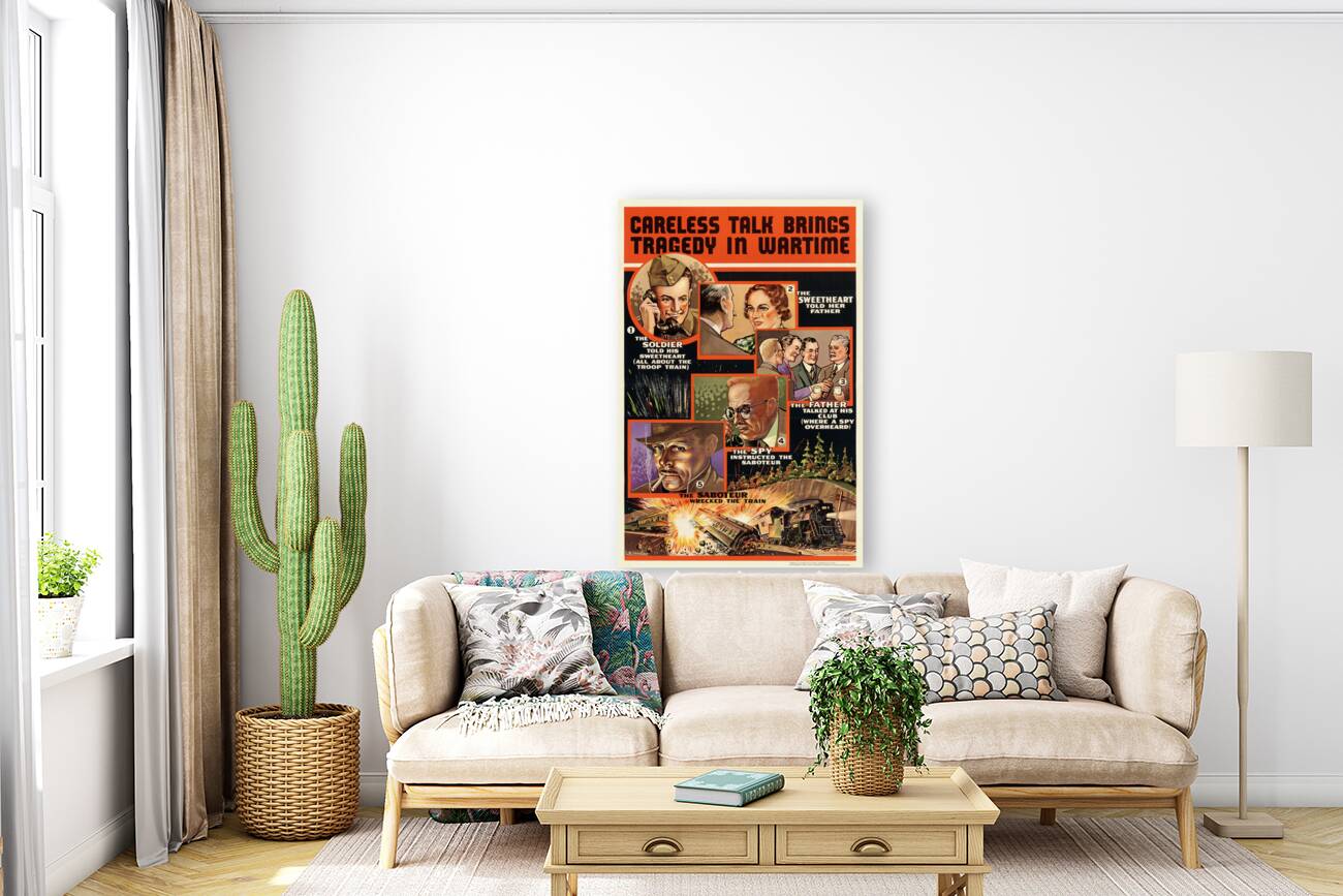 Careless Talk Brings Tragedy in Wartime Reproduction