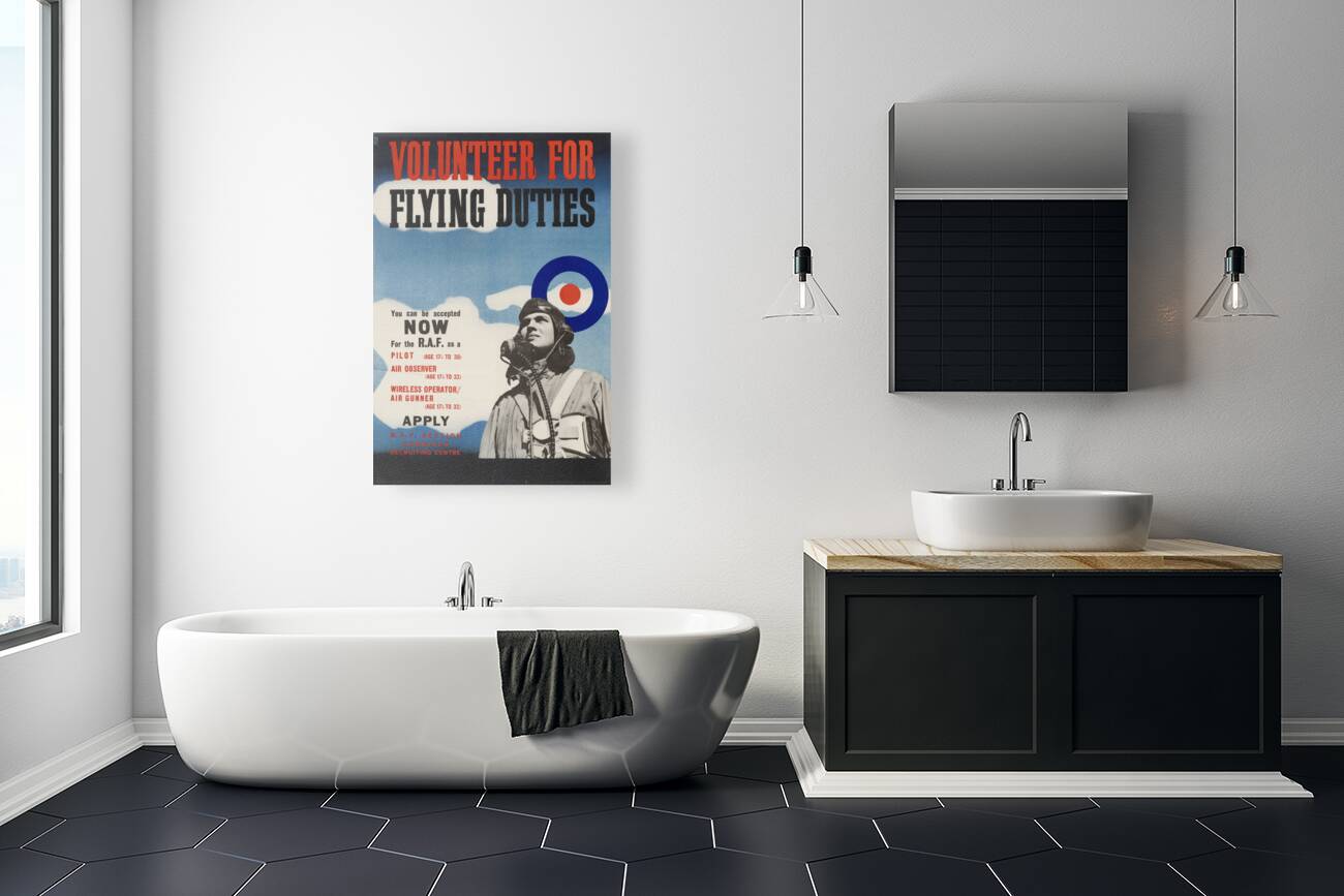 Volunteer for Flying Duties Reproduction