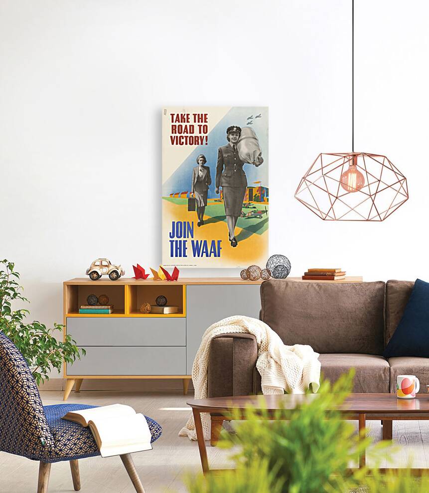 Take the Road to Victory! Join the WAAF Reproduction