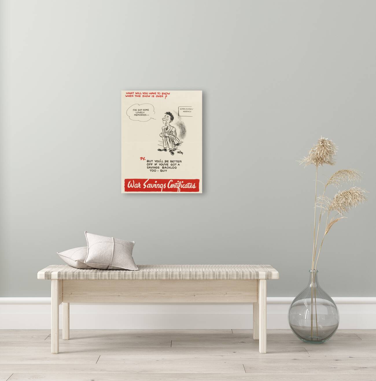 What Will You Have to Show When This Show is Over Reproduction