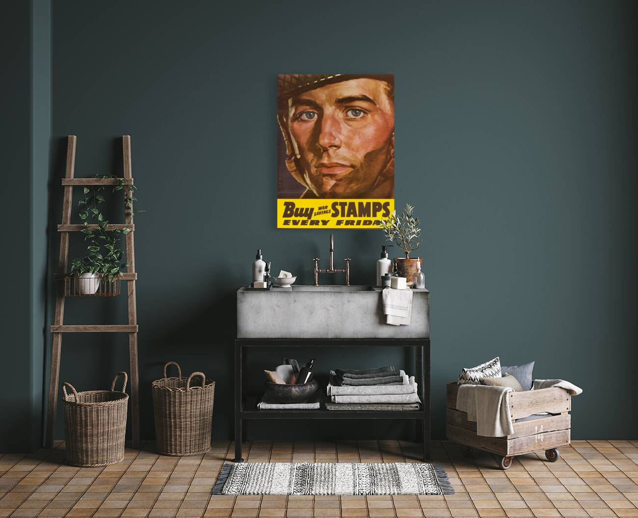 Buy War Savings Stamps Every Friday  Reproduction