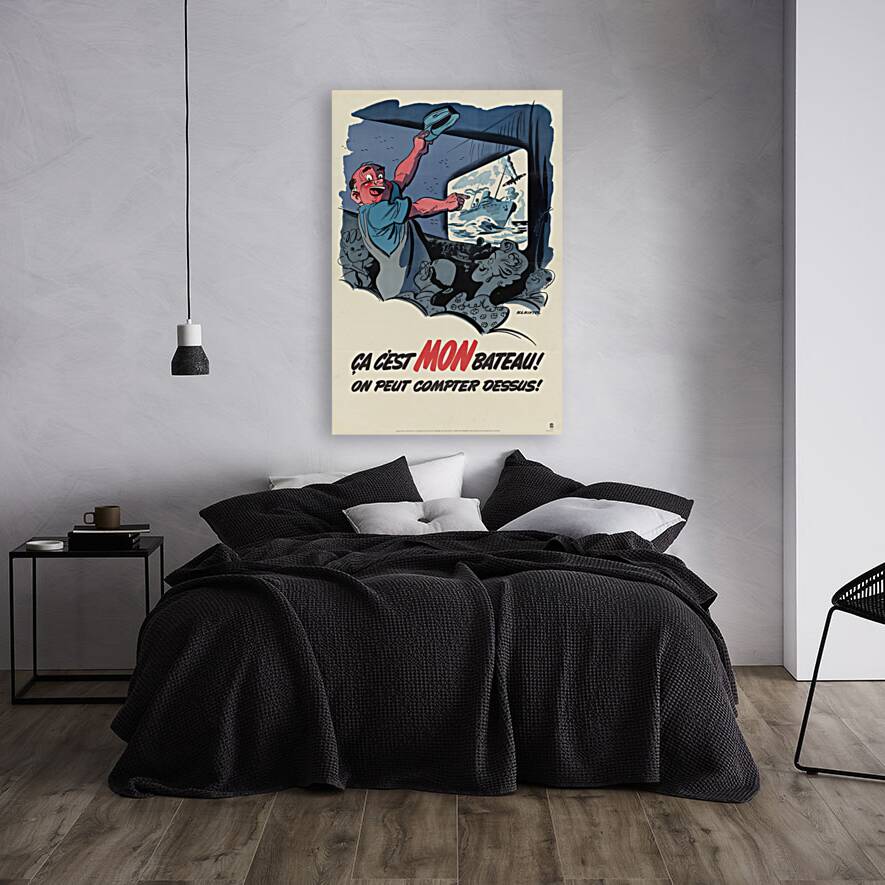 Ca C’est Mon Bateau! On Peut Compter Dessus! Reproduction