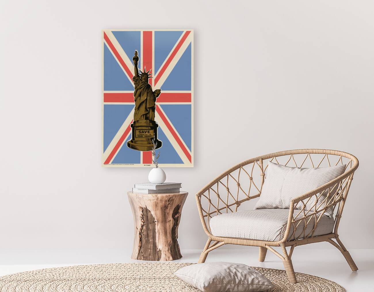 Save – Liberty is Your Trophy Reproduction