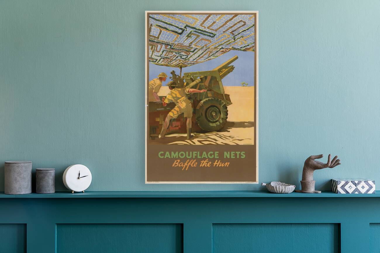 Camouflage Nets – Baffle the Hun Reproduction