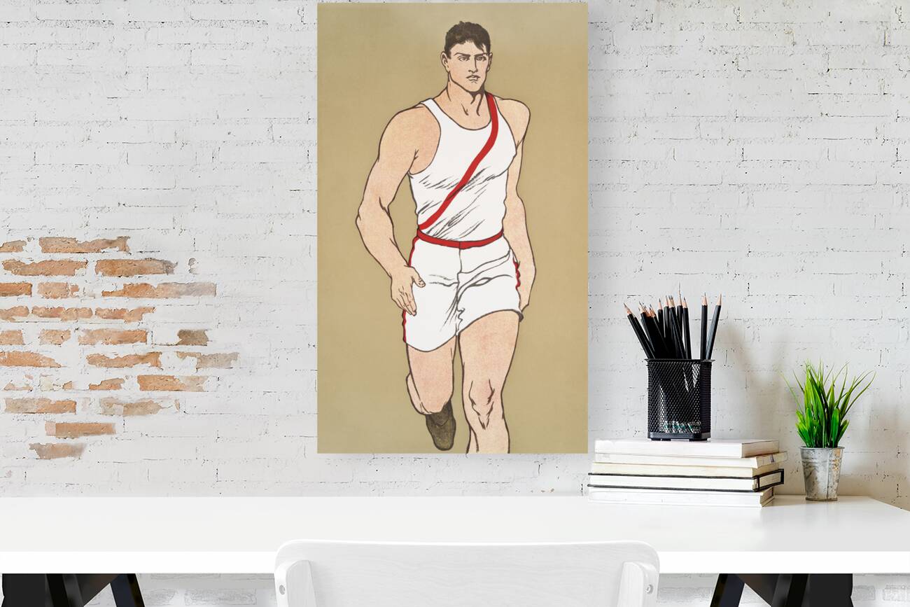 Runner 1908 by Edward Penfield Reproduction