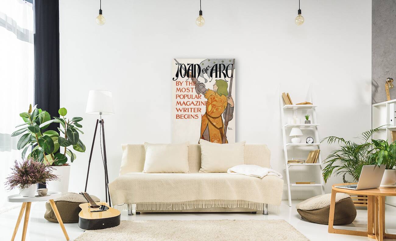 Joan of Arc 1895 by Edward Penfield Reproduction