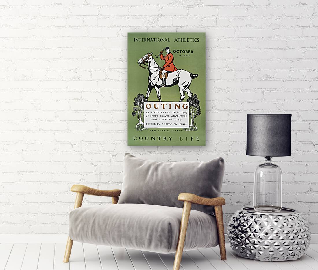 Outing ca. 1890-1907 by Edward Penfield Reproduction