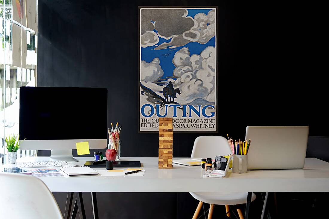 Outing 1902 by Edward Penfield Reproduction