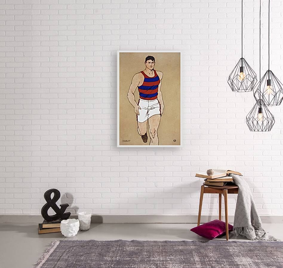 Athlete ca. 1908 by Edward Penfield Reproduction