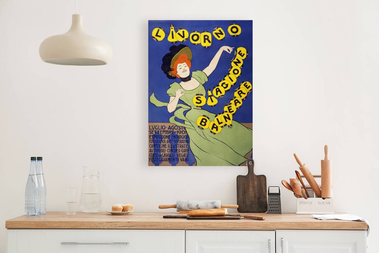 Livorno stagione balneare 1901 by Leonetto Cappiello Reproduction