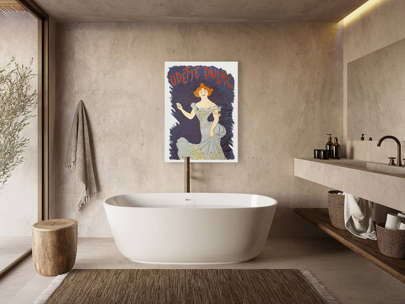 Odette Dulac 1903 by Leonetto Cappiello  Reproduction