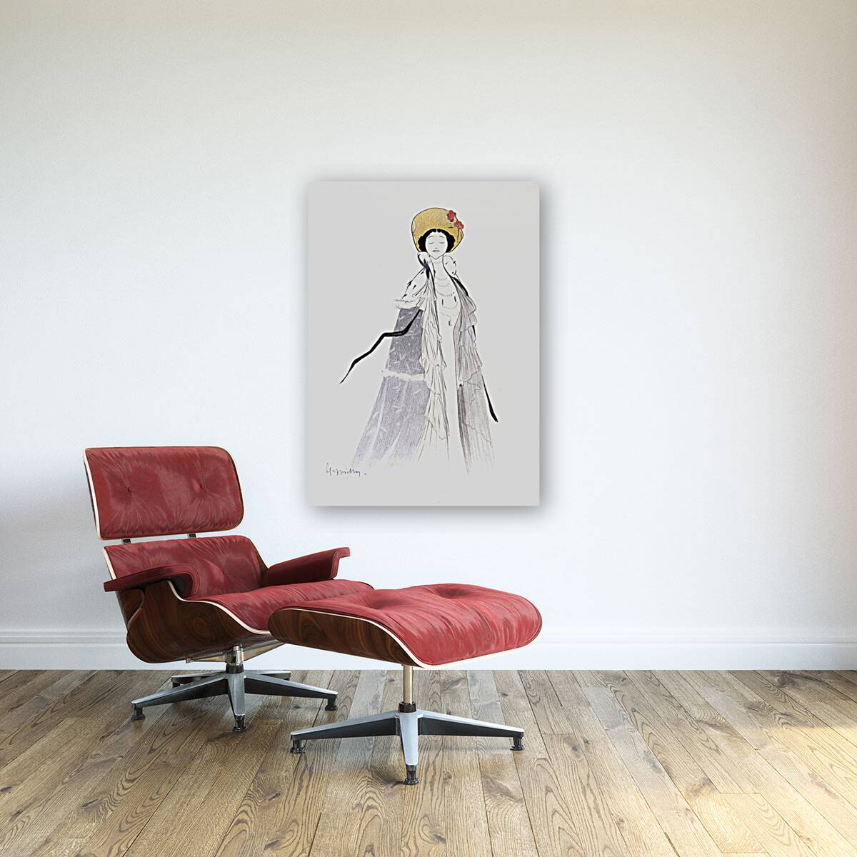 LINA CAVALIERI 1885-1942 by Leonetto Cappiello Reproduction