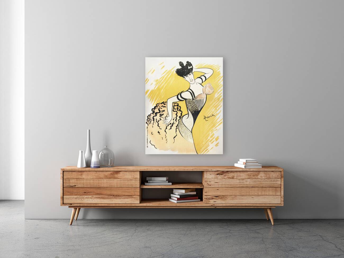 Louise Balthy at the Folies-Berg 1902 by Leonetto Cappiello Reproduction