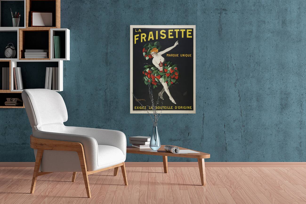 The Fraisette 1909 by Leonetto Cappiello  Reproduction
