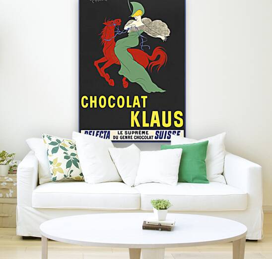 Chocolat Klaus 1903 by Leonetto Cappiello  Reproduction