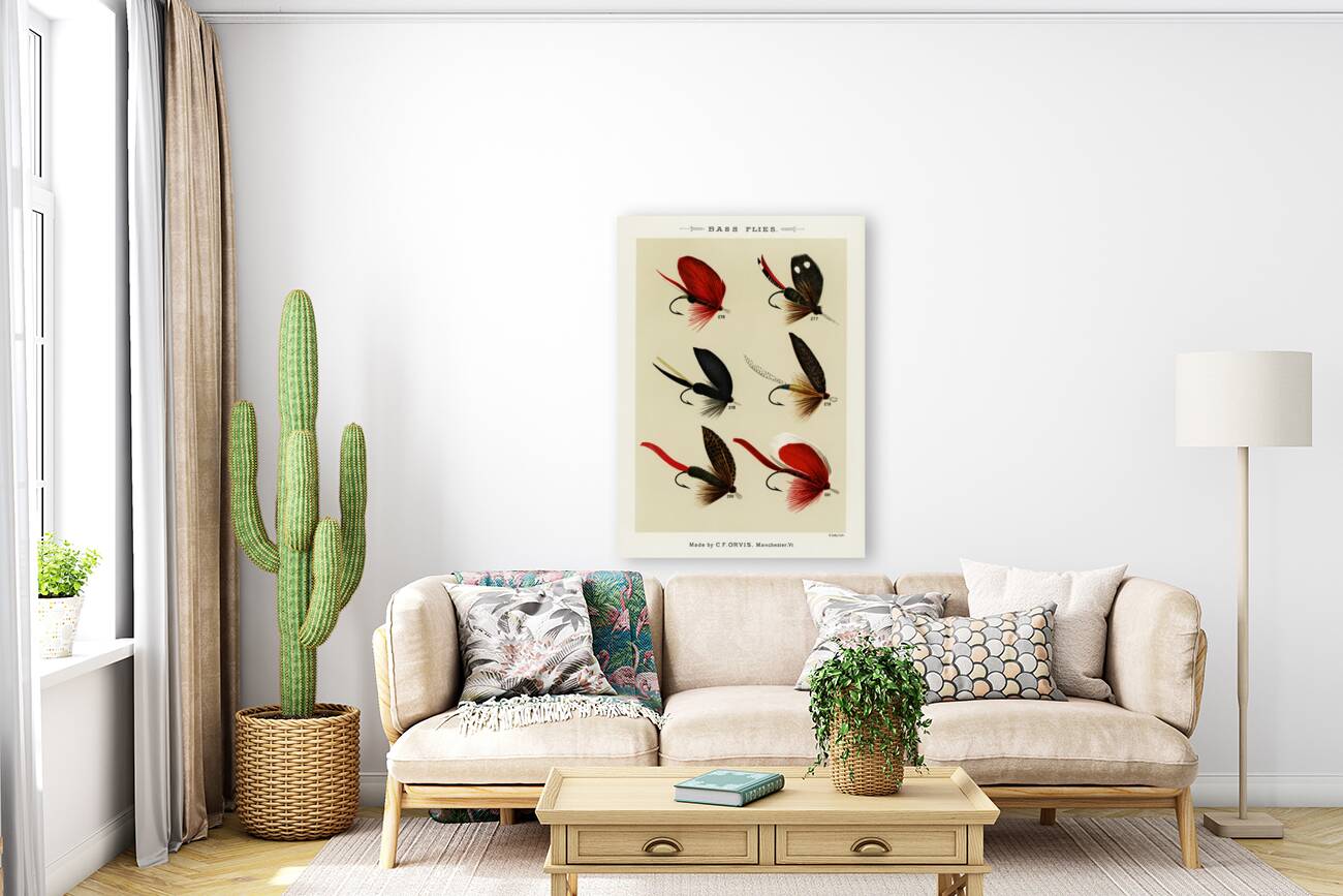 Bass Flies  Reproduction