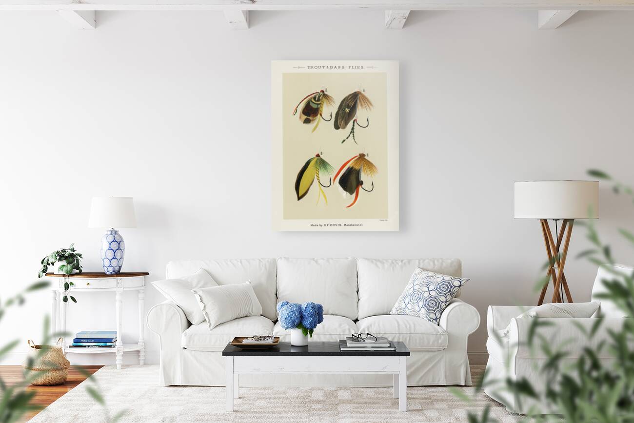 Trout & Bass Flies  Reproduction