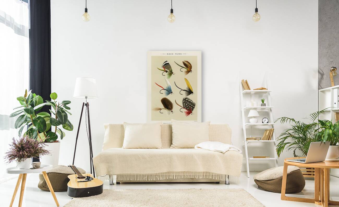 Bass Flies  Reproduction