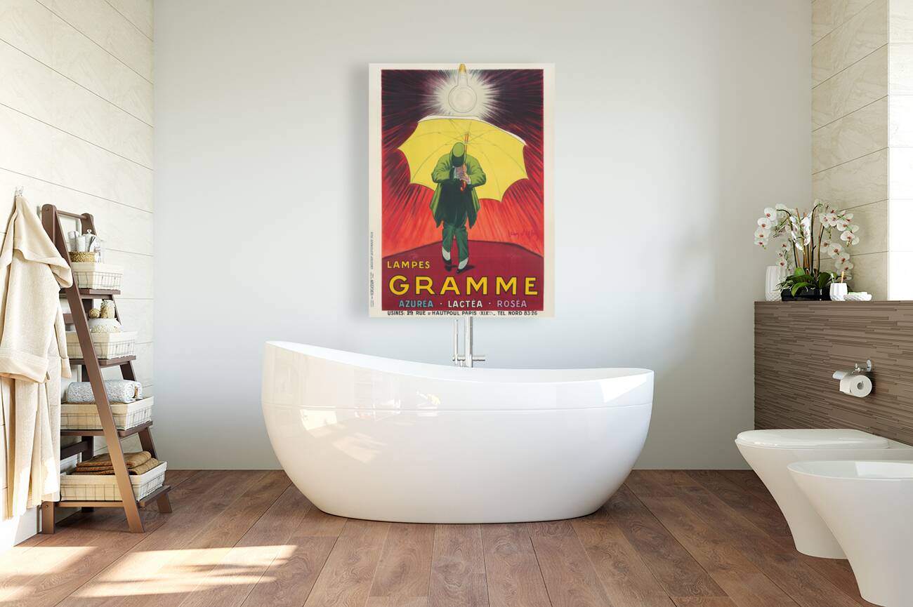 Lampes Gramme 1924 by Jean dYlen Poster Reproduction