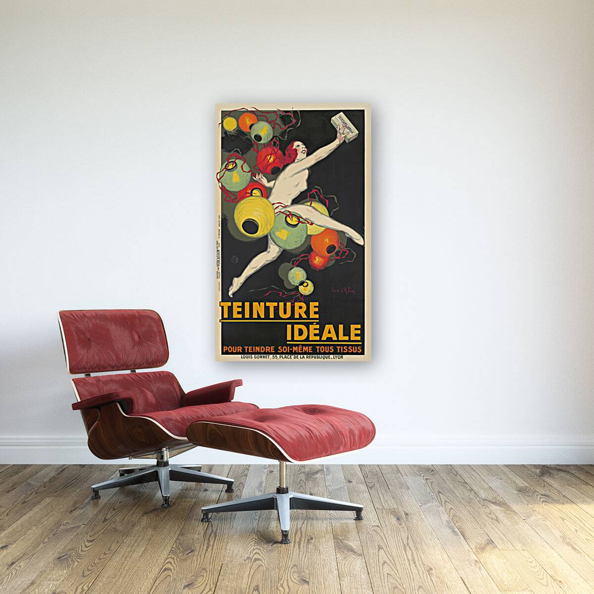 Teinture Idéale 1930 by Jean dYlen Poster Reproduction