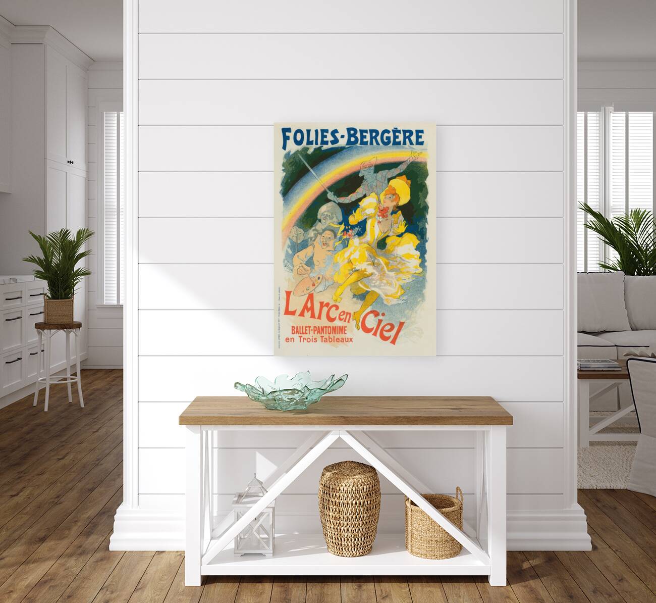 L’arc-En-Ciel 1896 Poster by Jules Chéret Reproduction