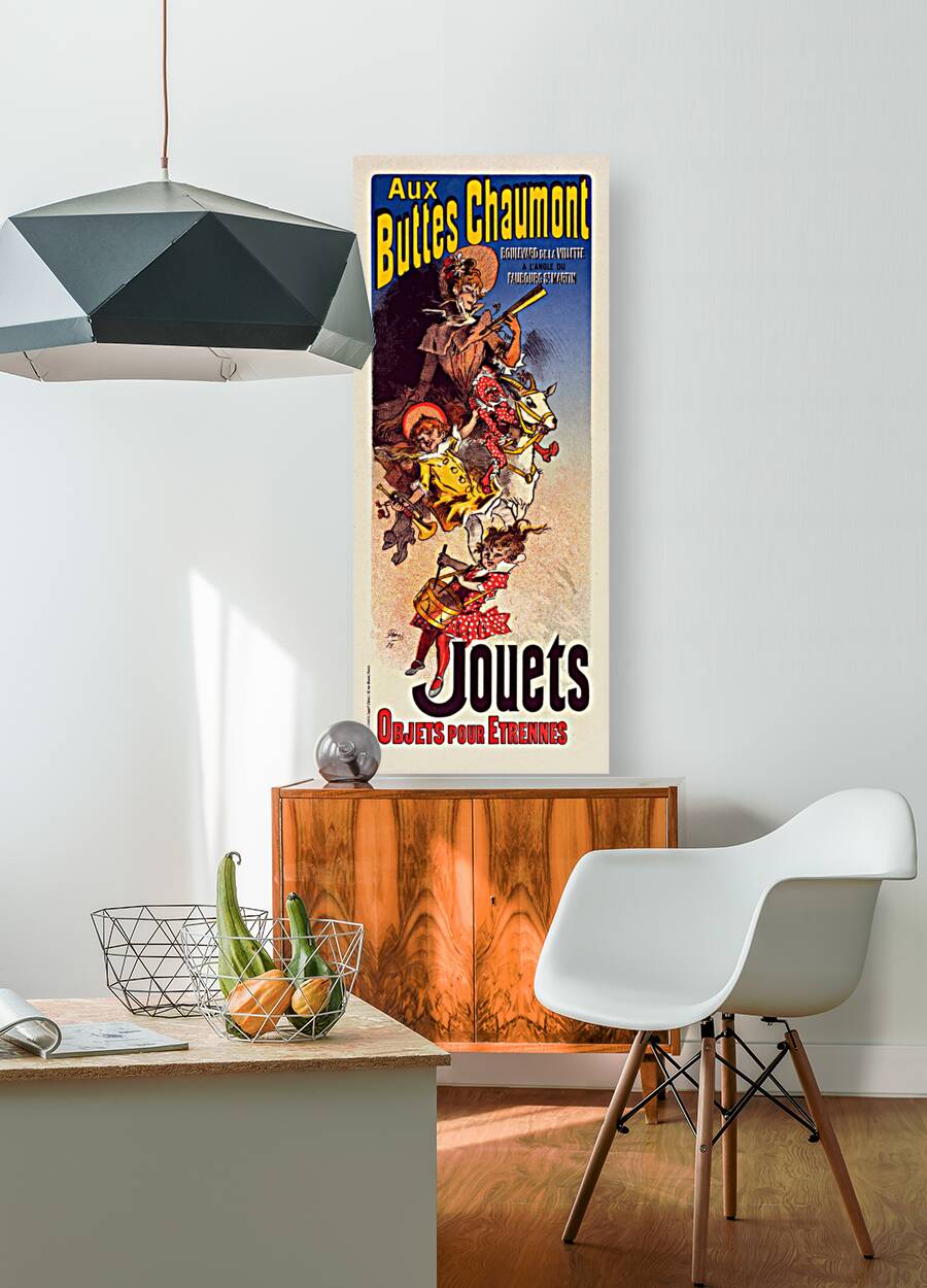 Magasin Des Buttes Chaumont 1899 Poster by Jules Chéret Reproduction