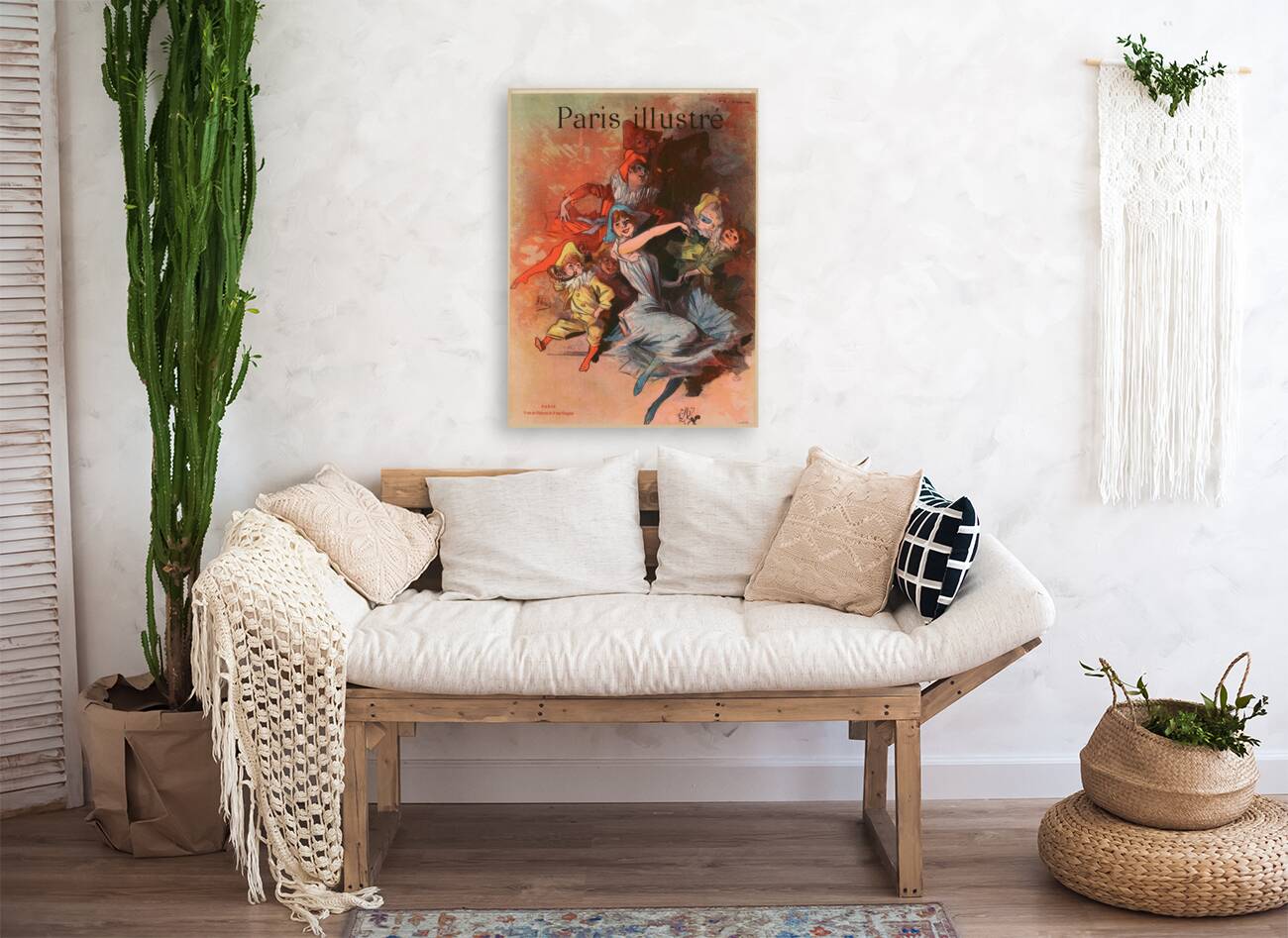 Paris Illustré Poster by Jules Chéret Reproduction