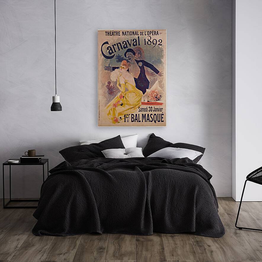 Theatre National De L’opera Carnaval 1892 1892 Poster by Jules Chéret Reproduction