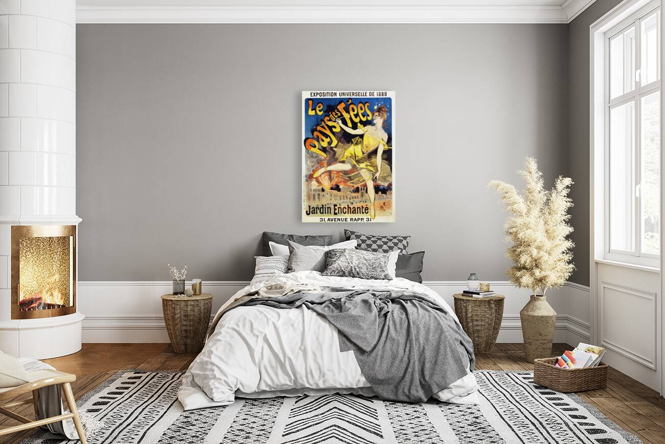 Le Pays Des Fees Poster 1889 Poster by Jules Chéret Reproduction