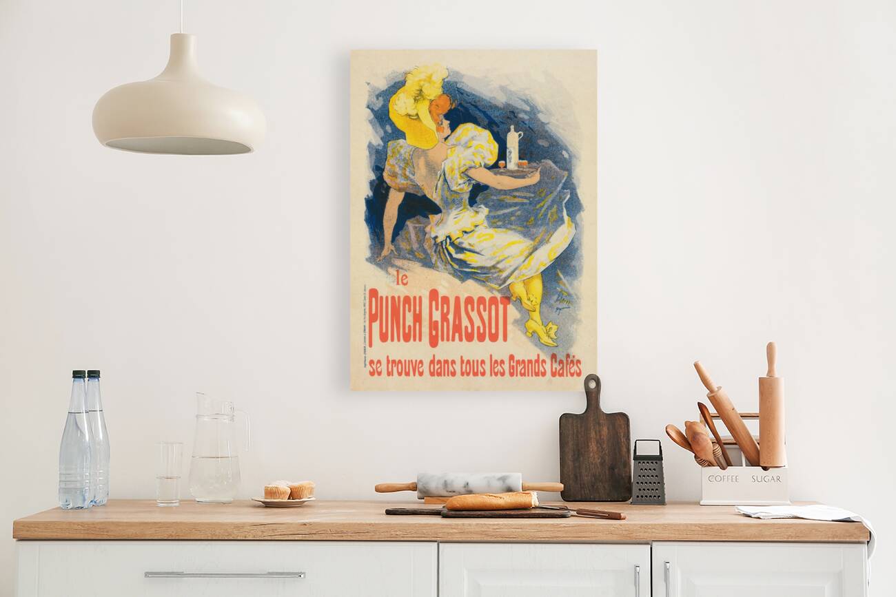 Punch Grassot 1896 Poster by Jules Chéret Reproduction