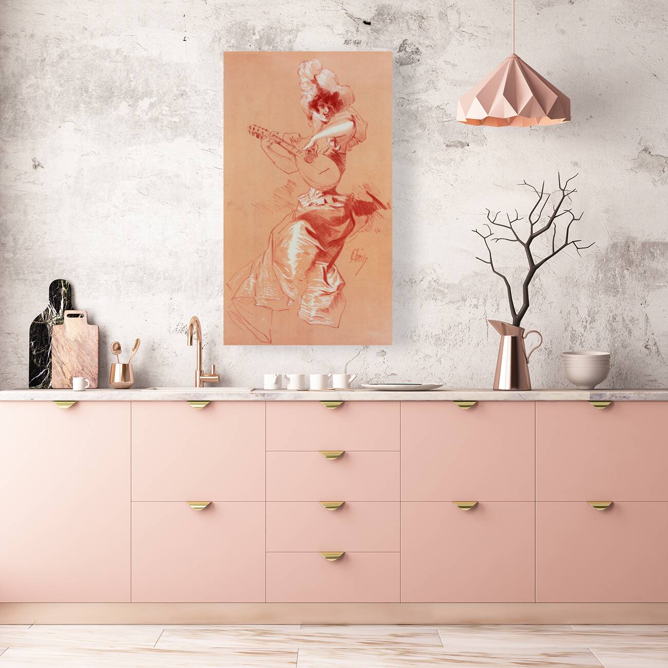 Maîtres de l’Affiche 1899 Illustration by Jules Chéret Reproduction