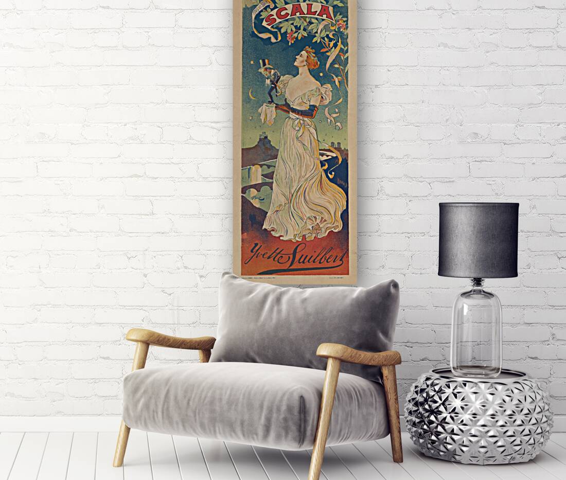 Scala 1895-1900 Poster by Jules Chéret Reproduction