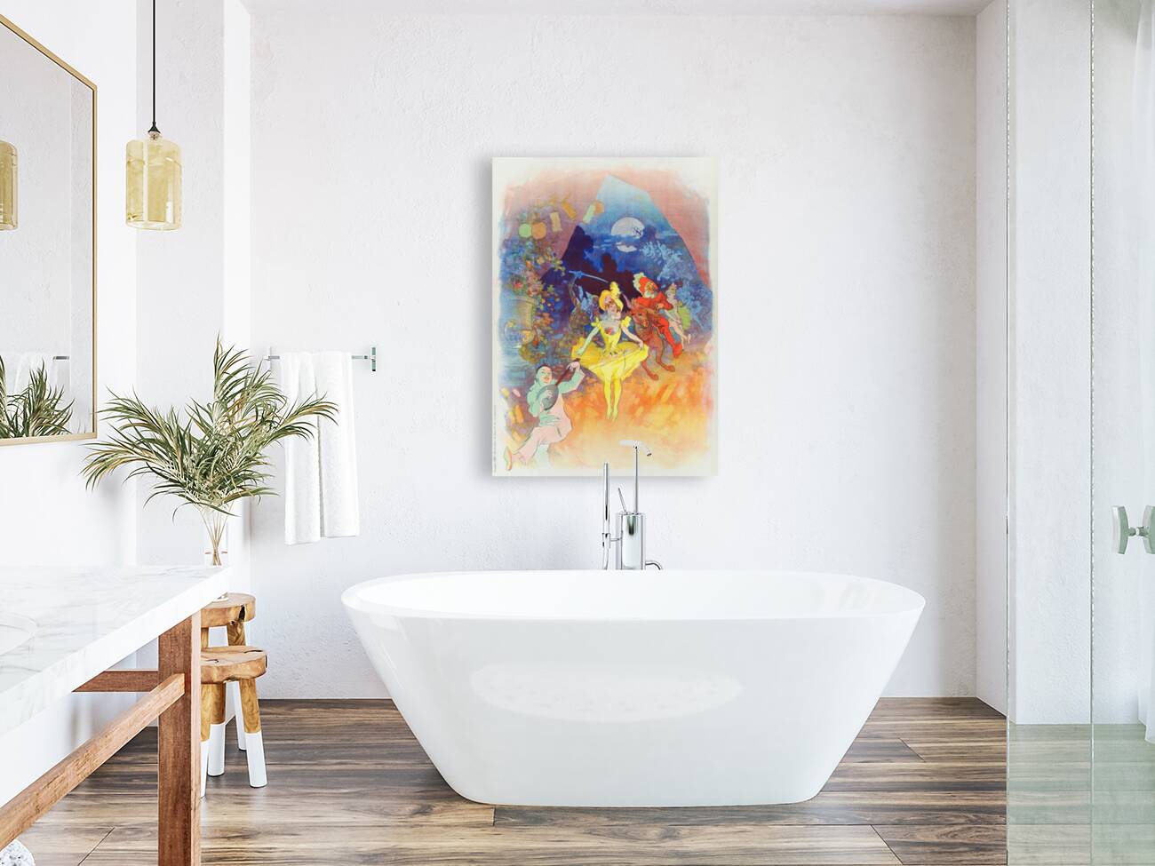 Musee Grevin 1800 Poster by Jules Chéret Reproduction