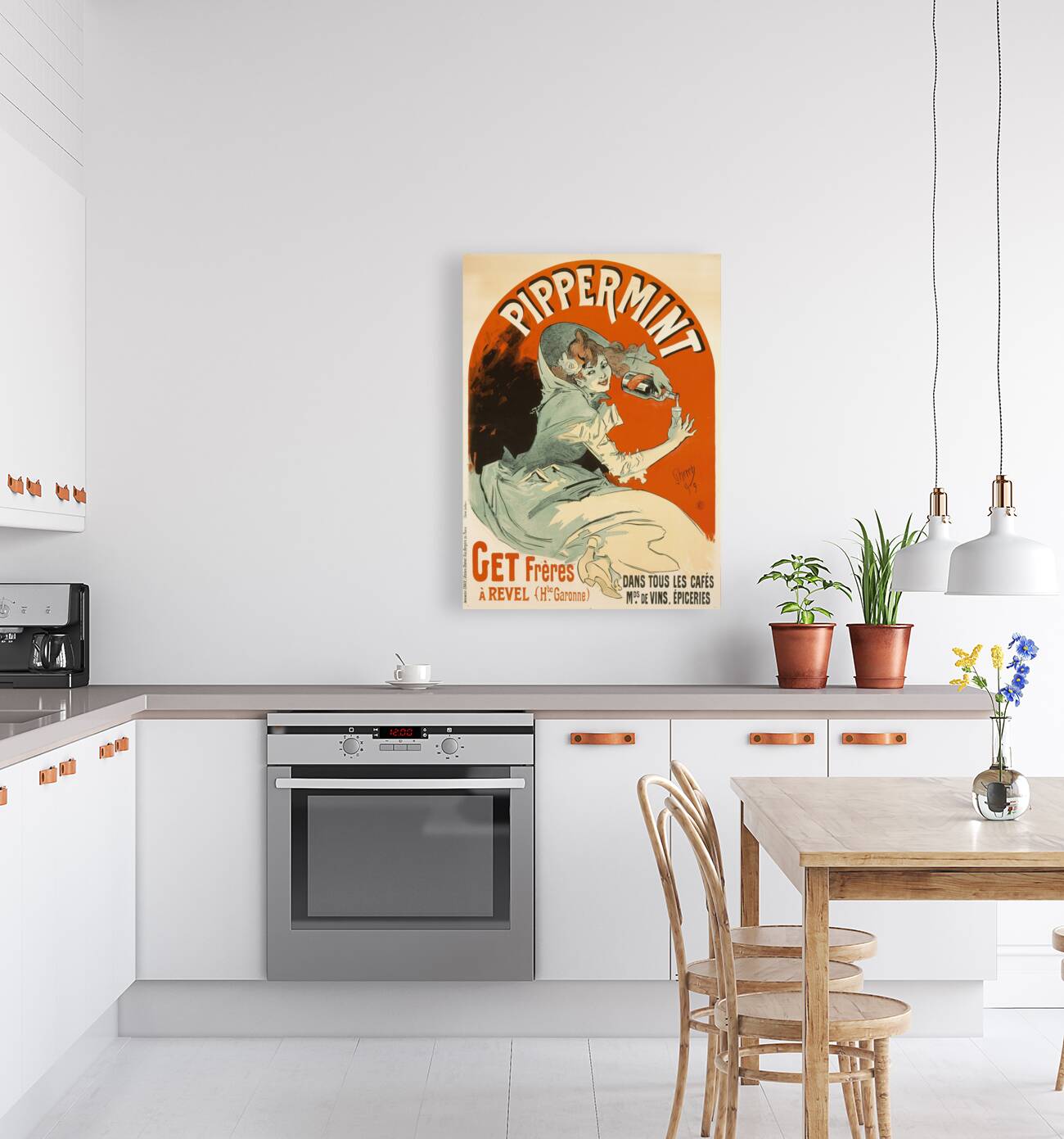 Pipperment 1899 Poster by Jules Chéret Reproduction