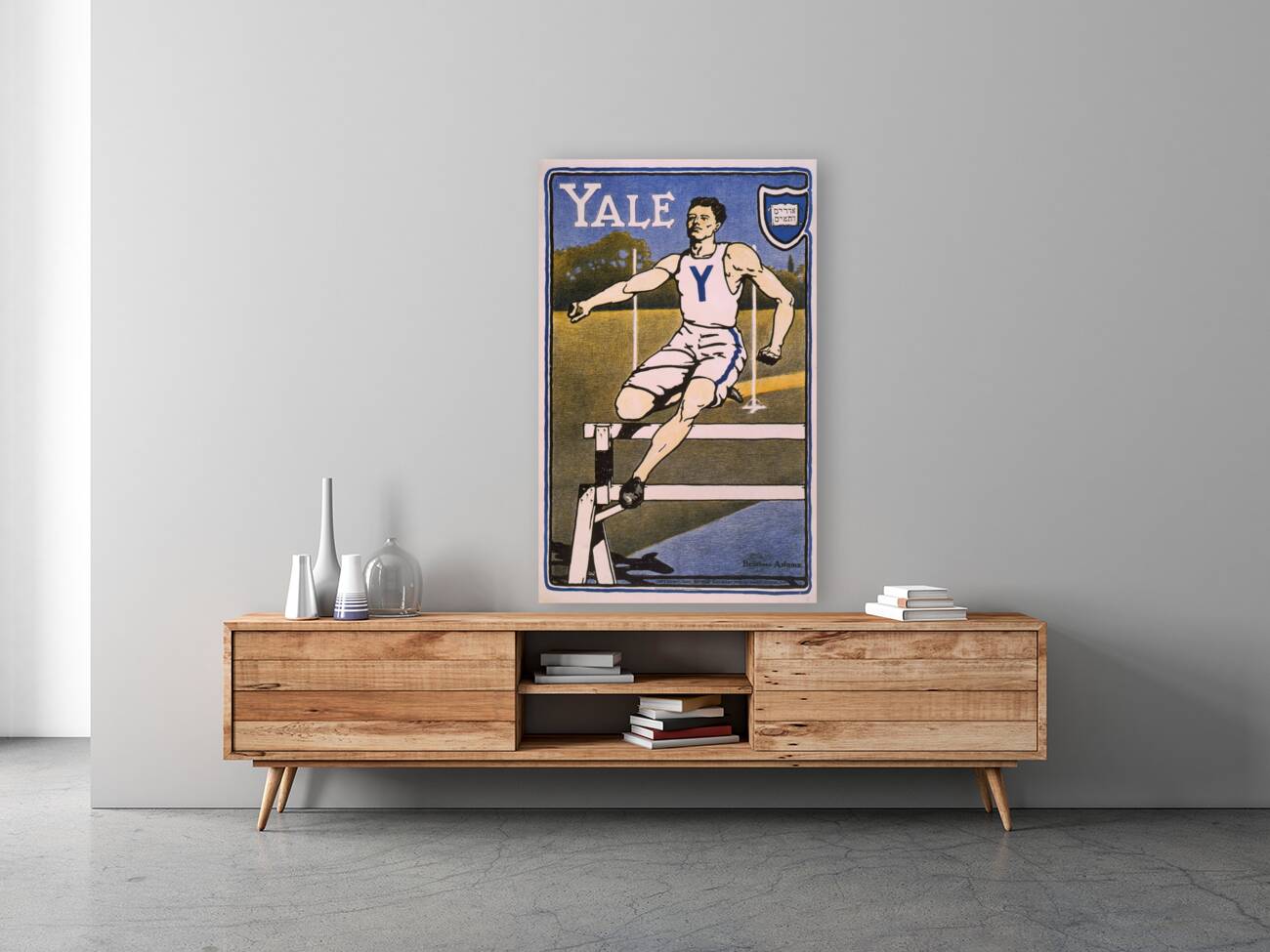 Yale 1903 Poster by Bristow Adams American 1875 – 1956 Reproduction