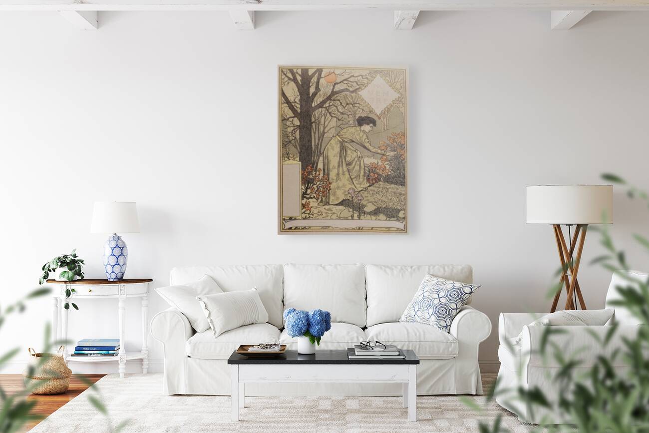 Novembre 1896-1898 Poster by Eugène Samuel Grasset Reproduction