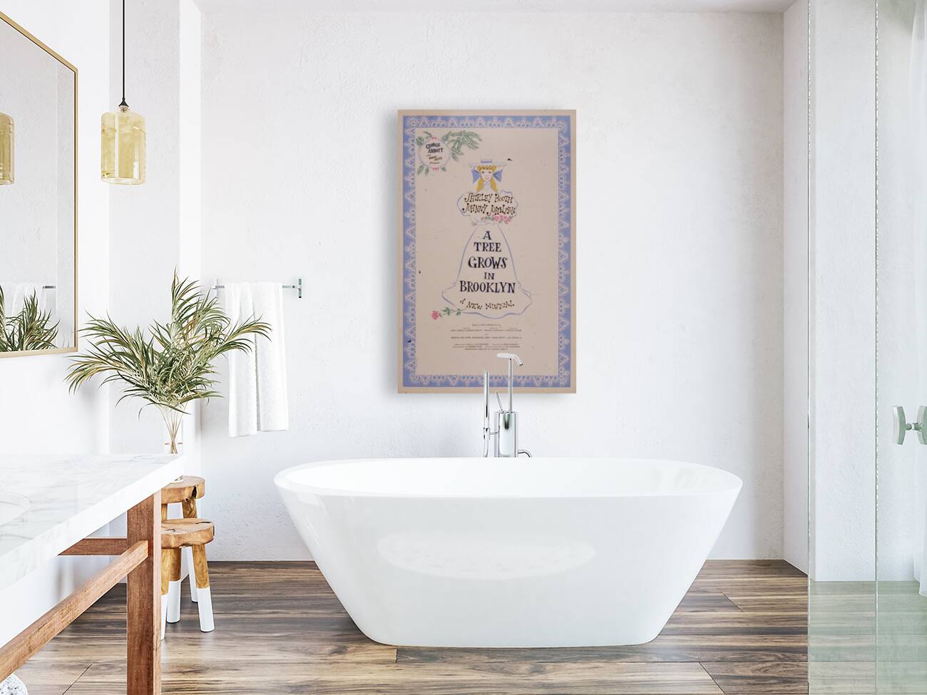 A tree grows in Brooklyn 1951 American 1905–1970 Artcraft Lithograph Poster Reproduction