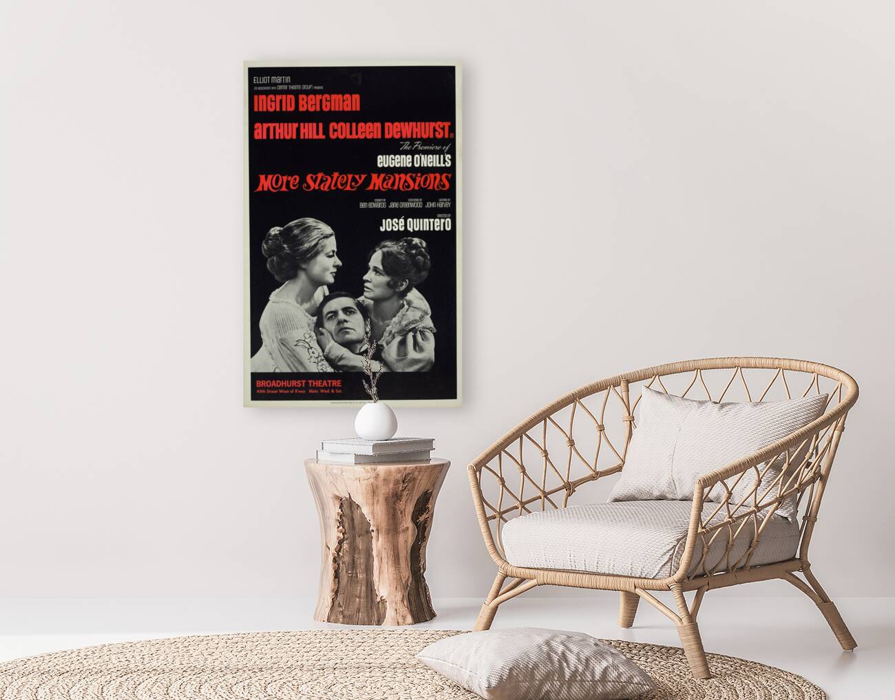 More Stately Mansions 1967 Artcraft Lithograph American 1905–1970 Poster Reproduction