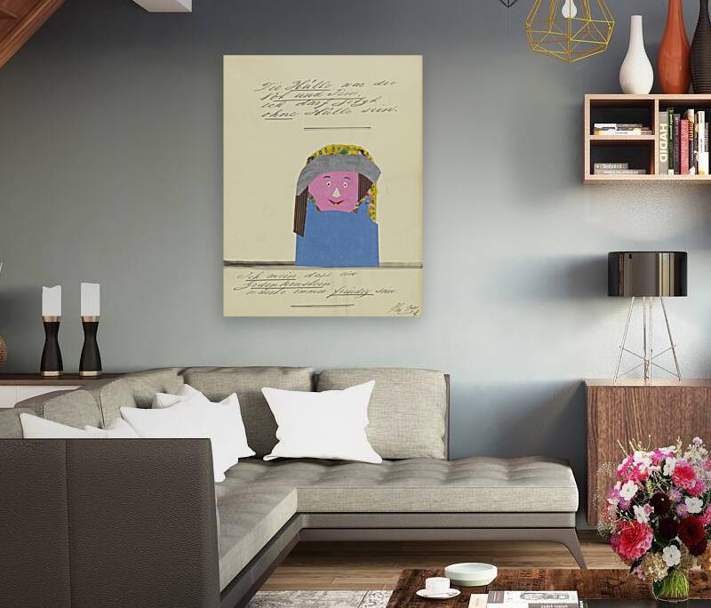 ‘Die Hülle war war die Not und Pein …’ 1931  My Pictures Become Wilder and Wilder By John Elsas Reproduction