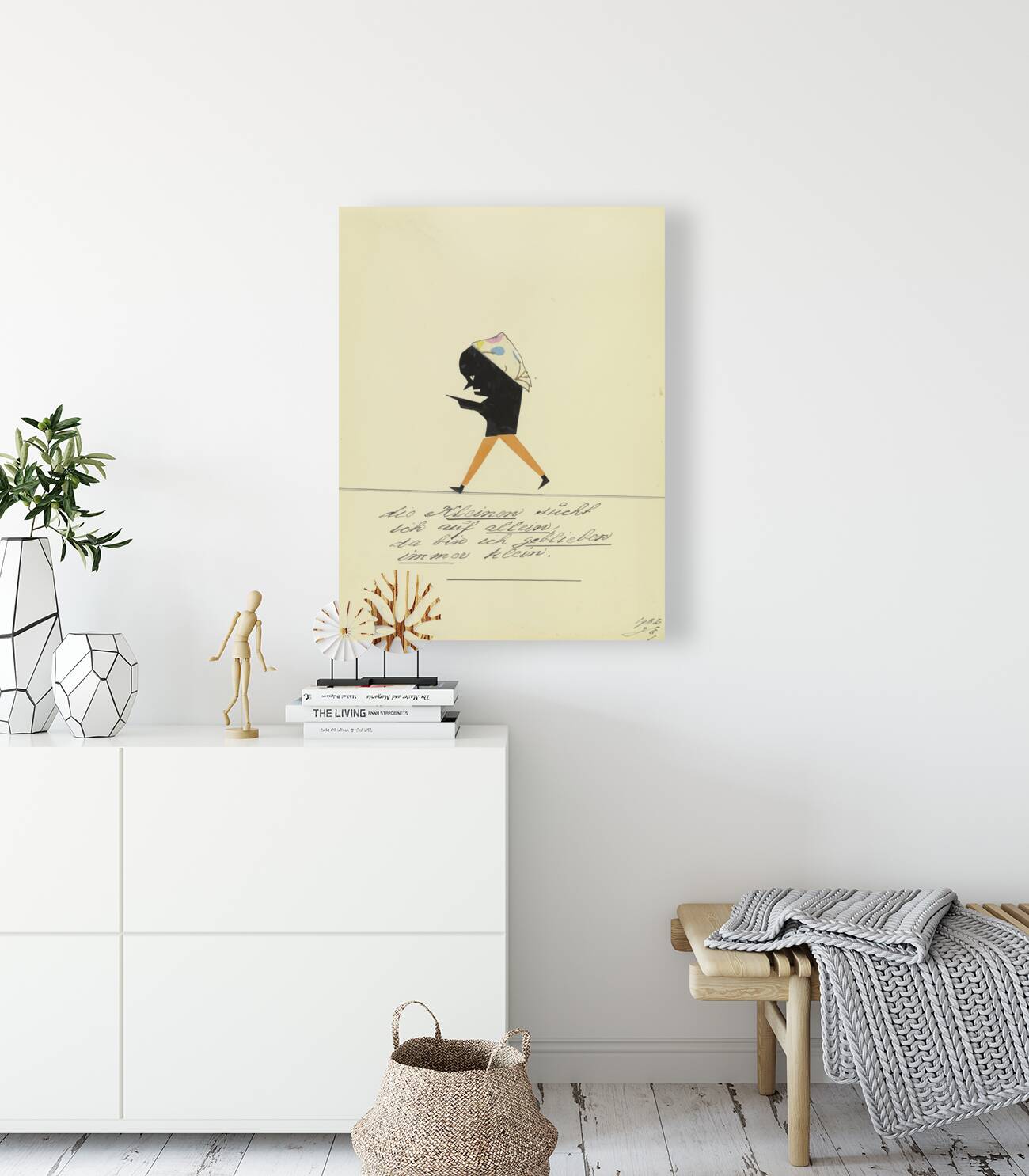 ‘Die Kleinen sucht ich auf allein …’ 1932  My Pictures Become Wilder and Wilder By John Elsas Reproduction