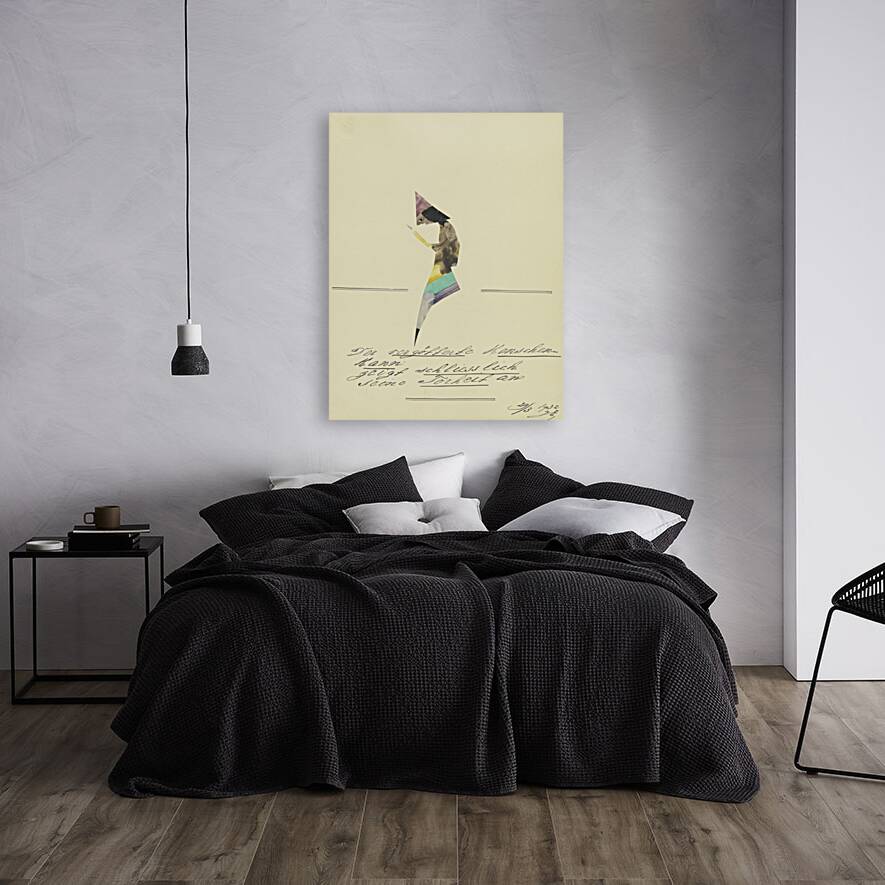 ‘Der vergötterte Menschenmann …’ 1932  My Pictures Become Wilder and Wilder By John Elsas Reproduction