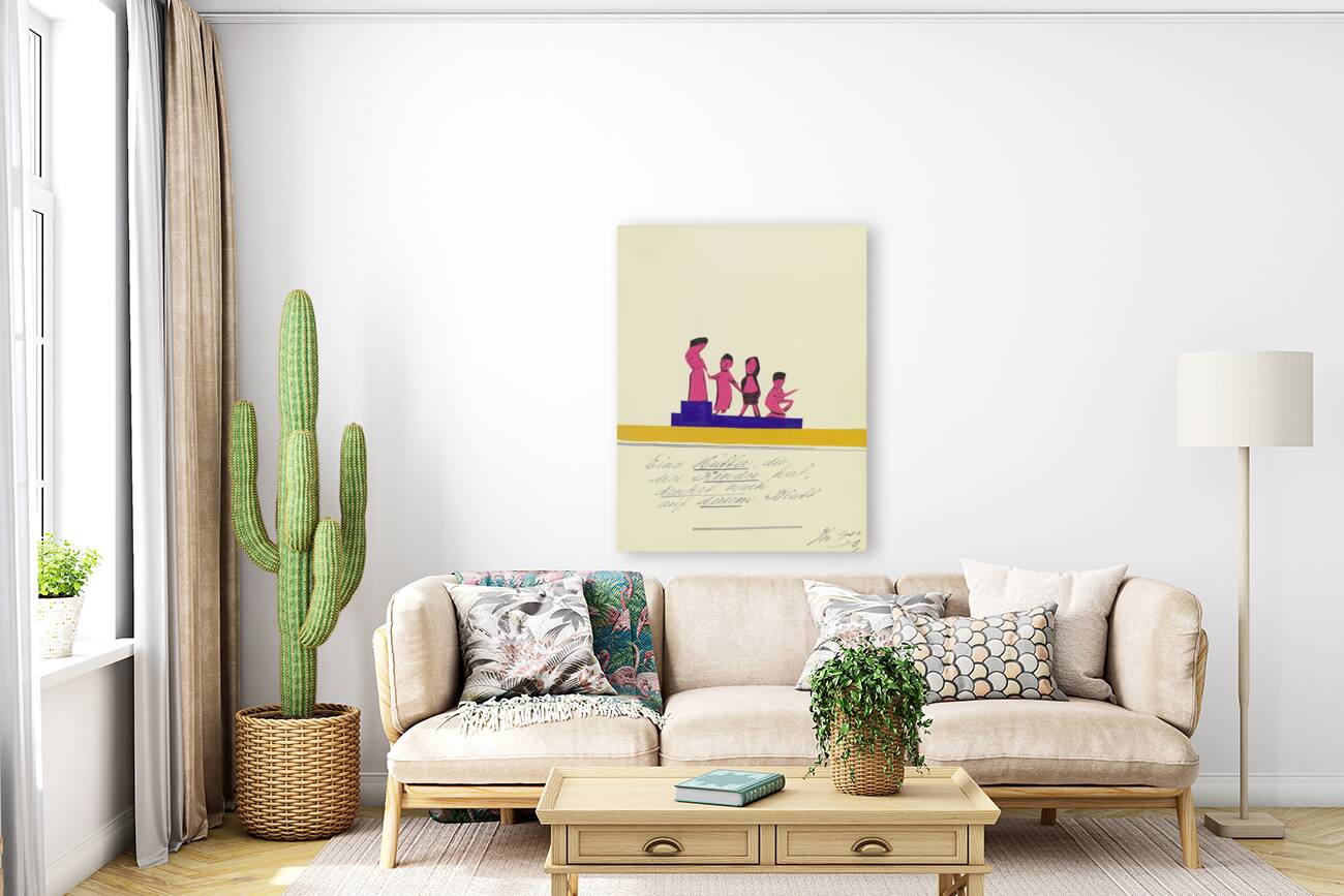 ‘Eine Mutter die drei Kinder hat …’ 1932  My Pictures Become Wilder and Wilder By John Elsas Reproduction