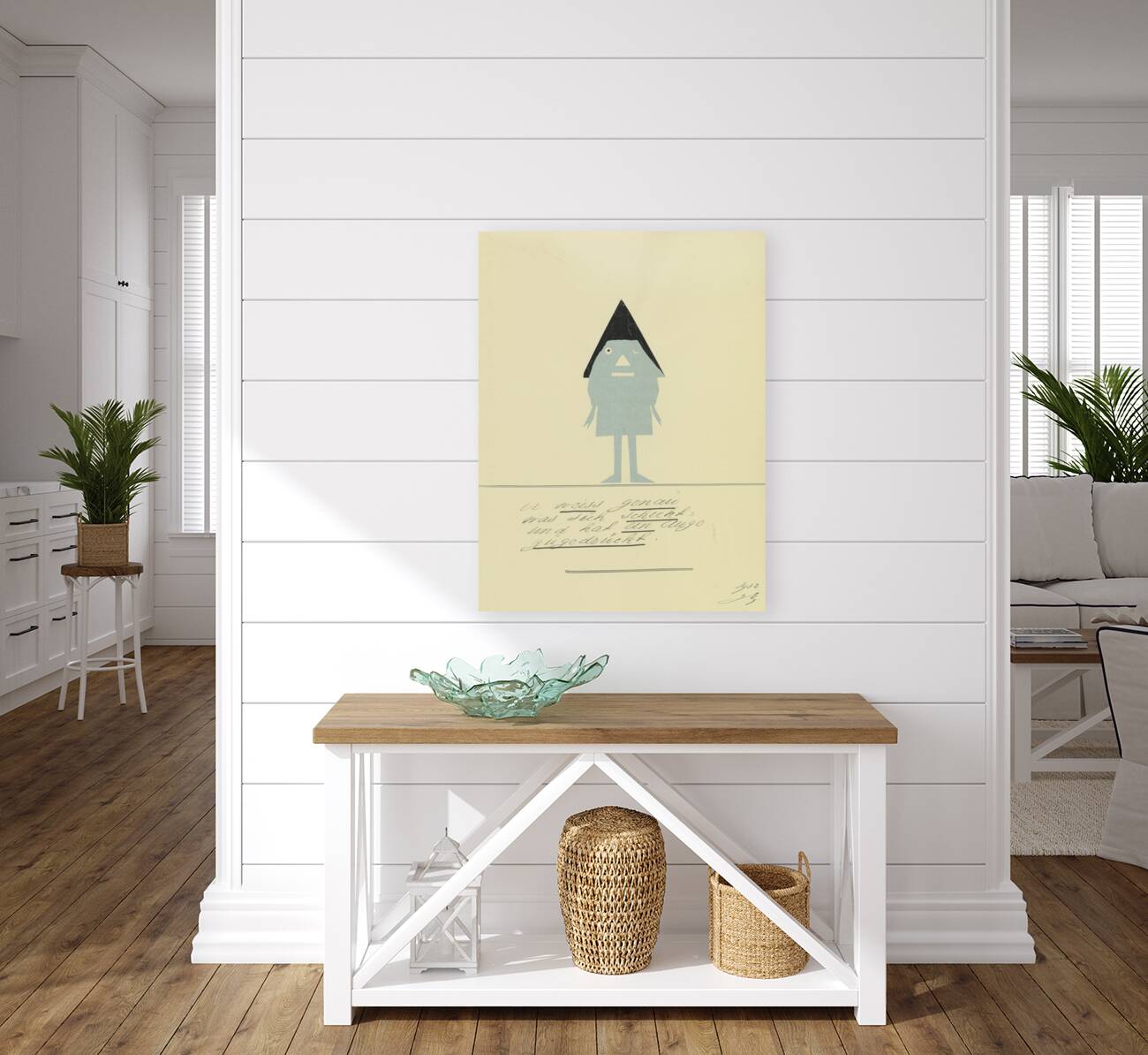 ‘Er weiss genau was sich schickt …’ 1932  My Pictures Become Wilder and Wilder By John Elsas Reproduction